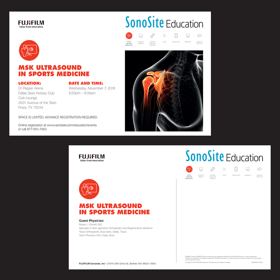 MSK invitation design