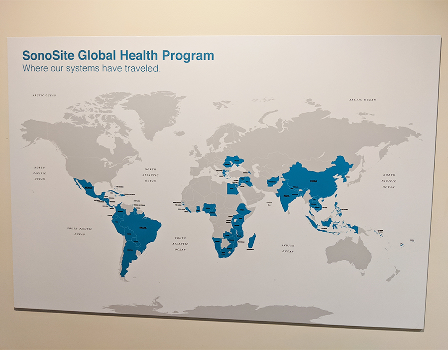 Global health map