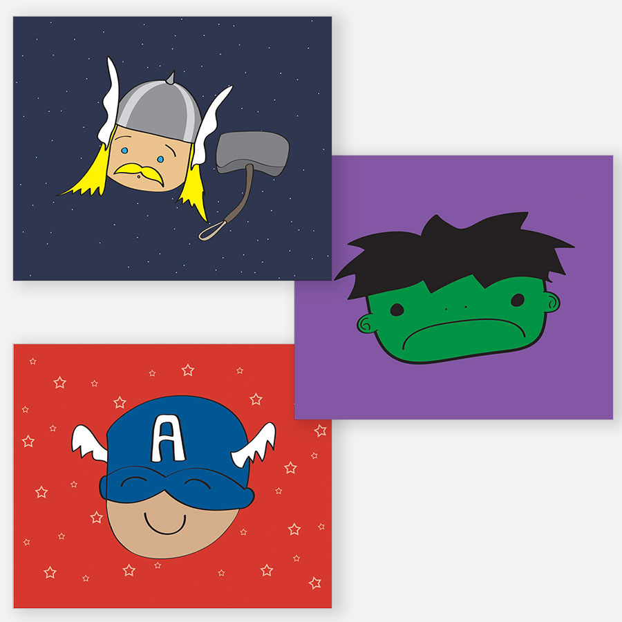 Heroes illustration